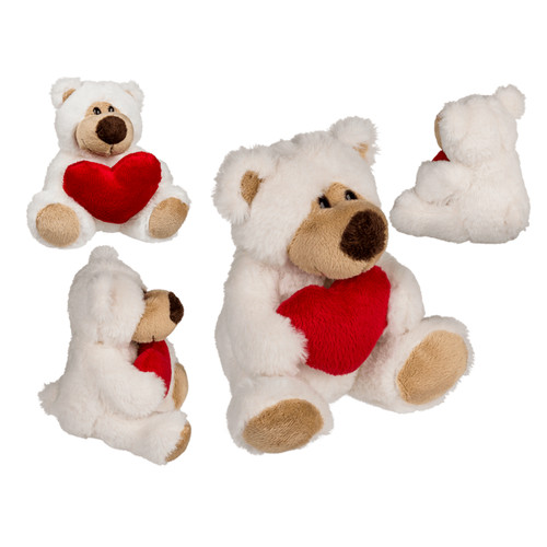 Ourson peluche avec coeur - en,