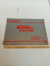 catalogo parti ricambio originale Ducati 600 SL Pantah