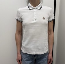 Polo donna DDP Moncler bianca