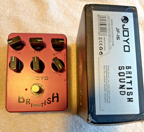 Pedale joyo british sound - pedale,