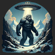 Bigfoot sticker vinyl decal