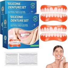 YUPZAR 2 Paia Denti finti da