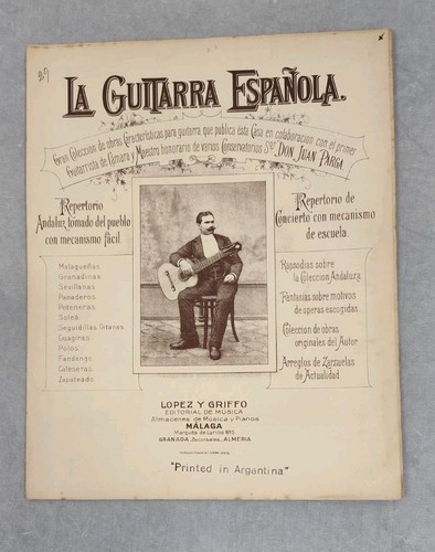Juan parga spartiti chitarra - spartiti,