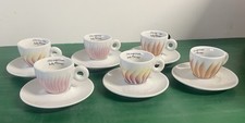 ILLY 6 TAZZINE E PIATTINI CAFFÈ COFFEE BAR DESIGN JUDY CHICAGO 2023