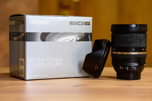 Tamron 70mm 8 - 24-70mm, f2.8