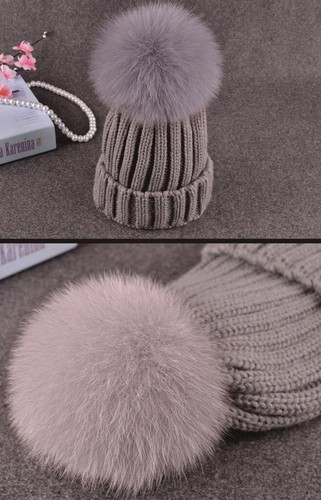 Cappello lana grigio - cappello, con