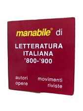 Manabile Di Letteratura Italiana 800-900