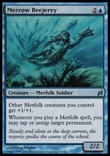 MTG REEJEREY MERROW EXC - MERROW REEJEREY - LRW - MAGIC