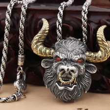Collana da uomo in metallo