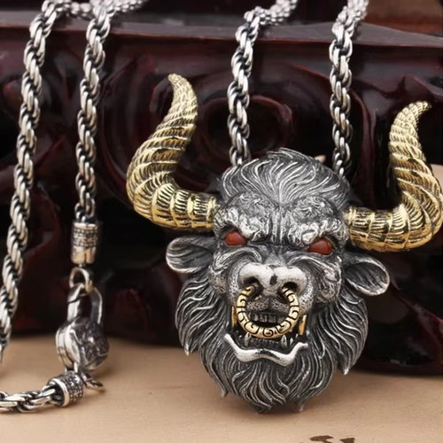 Collana uomo metallo - uomo, in