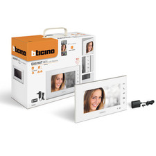 Easykit Plus Monitor Aggiuntivo 7" Colori WiFi con Netatmo 2 Fili Bianco 335253