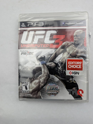 Ufc undisputed - 3, (ps3,