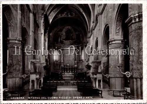 Cremona interno del - interno, duomo