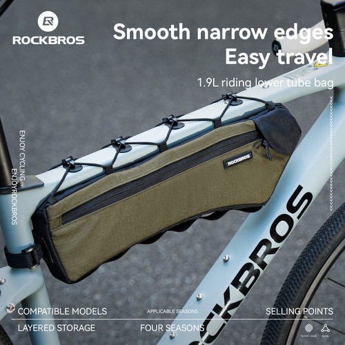 Rockbros borsa tubo telaio - rockbros,