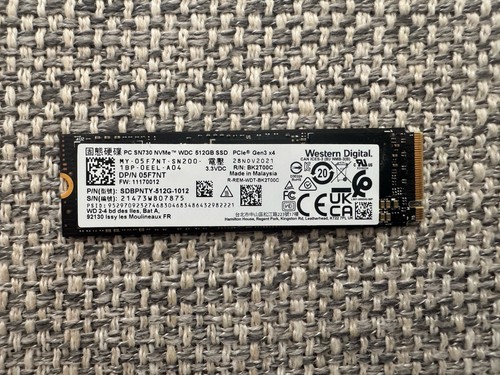 Unità stato solido - ssd, 512