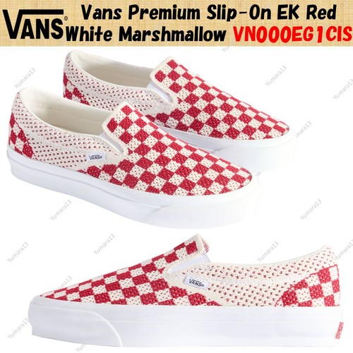 Vans premium slip rosso - vans, ek