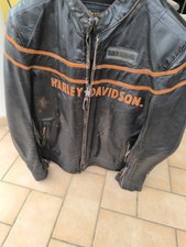 97011-18EM Giacca giubbotto pelle moto Harley Davidson uomo Clarno protezioni CE
