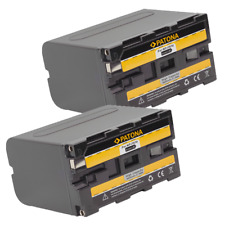 2x Batteria Patona 6600mah li-ion per Sony NP-F970