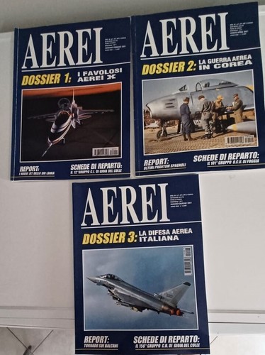 Rivista dossier aerei - rivista, anno