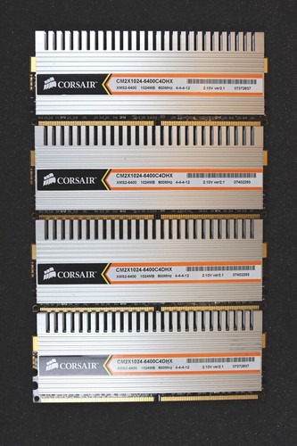 Corsair cm2x1024 6400c4dhx - corsair, cm2x1024-6400c4dhx