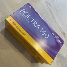 9x Rotoli Kodak Portra 160 120 Pellicola Congelatore Conservato. 