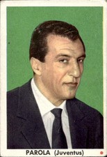 card retro bianco 1962 EDJ #  PAROLA (Juventus)