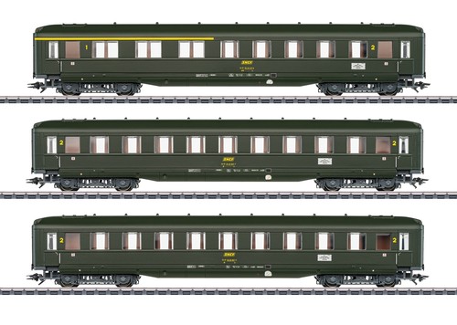 Set vagoni passeggeri sncf - set, di
