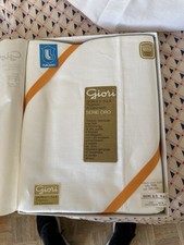 Lenzuolo in puro lino Giori Serie Oro - nuovo in confezione originale (240x400)