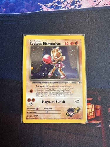 Pokemon rockets hitmonchan - -,