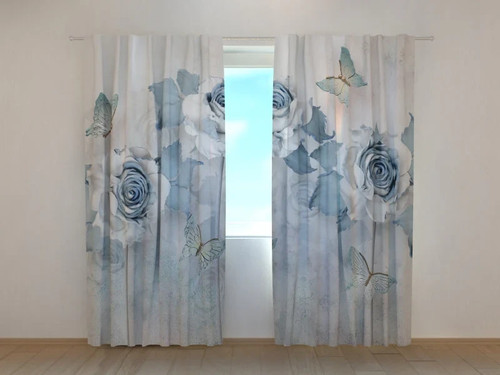 Tende farfalle rose - tende,