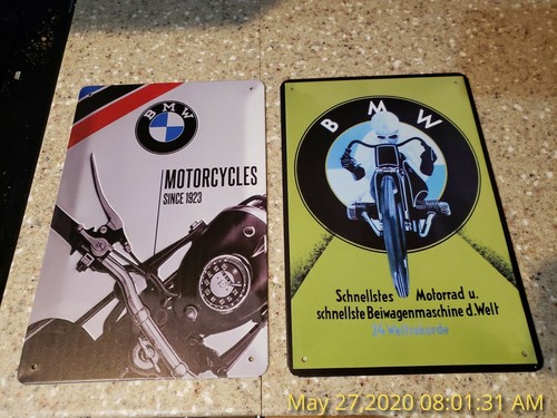 Insegna bmw motorcycles - bmw,