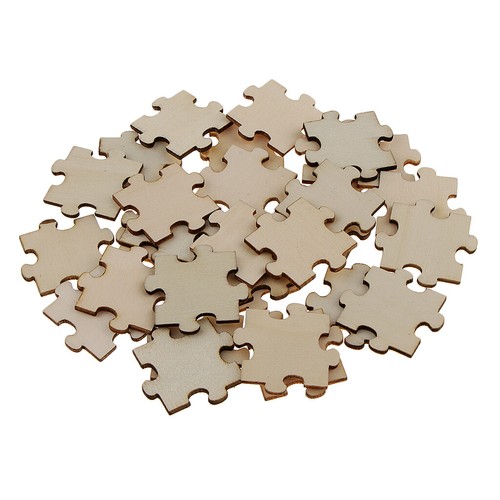50x puzzle legno vuoti - legno,