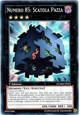 CARTA YU-GI-HO NUMH NUMERO 85:SCATOLA PAZZA IT033 SUPER RARA 1°EDIZIONE