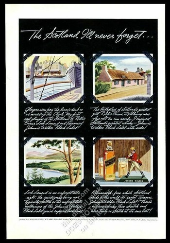 1940 johnnie walker scotch - 1940,
