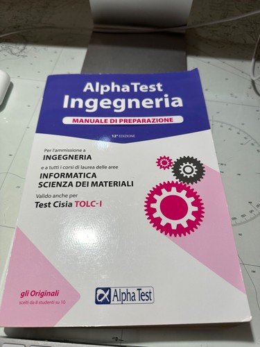 Alpha test ingegneria manuale - test,