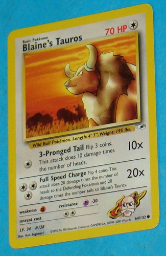Blaine tauros 132 ex - 64/132,
