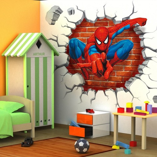 Adesivi murali spider man - adesivi,