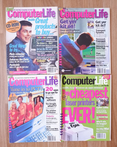 Vintage computer life magazine - computer,