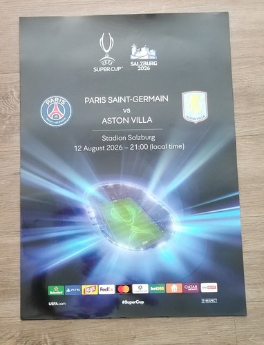 Poster supercoppa uefa - poster,