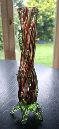 Vaso vetro all uranio - vaso, all'uranio