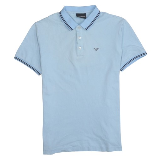 Polo uomo emporio armani blu - uomo,