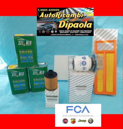 Kit tagliando originale fiat - kit,
