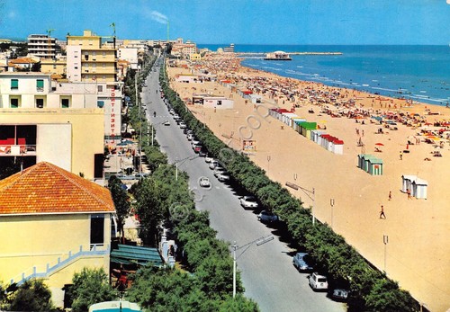 Cartolina senigallia spiaggia - cartolina,