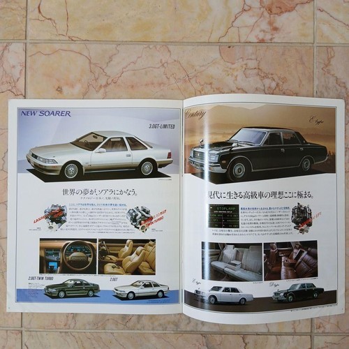Set catalogo auto toyota - toyota, 1985