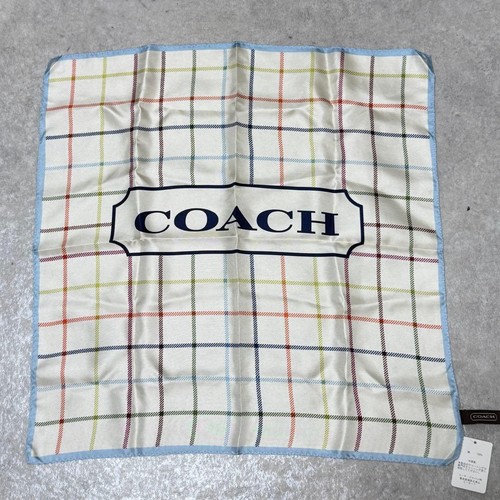 Sciarpa coach seta quadri - seta,