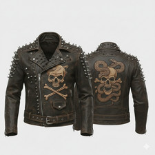 Giacca da motociclista uomo in