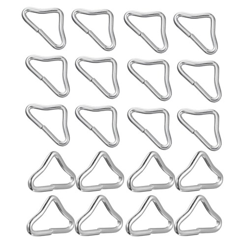 Anelli triangolari ferro - triangolari, in