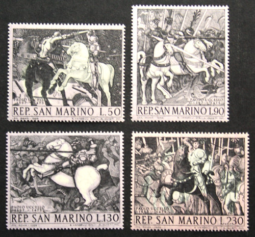 San marino 1968 - 1968,, mi.914-917
