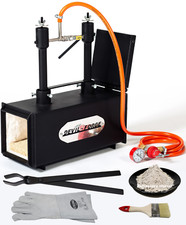 DFPROF2+1D Forgia a Gas Propano Fucina Forno Bruciatore Fabbro