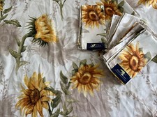 Sunflowers Fall Tablecloth +6